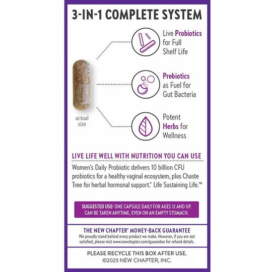 Women's Daily Probiotic, NCH